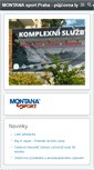 Mobile Screenshot of montanasport.cz